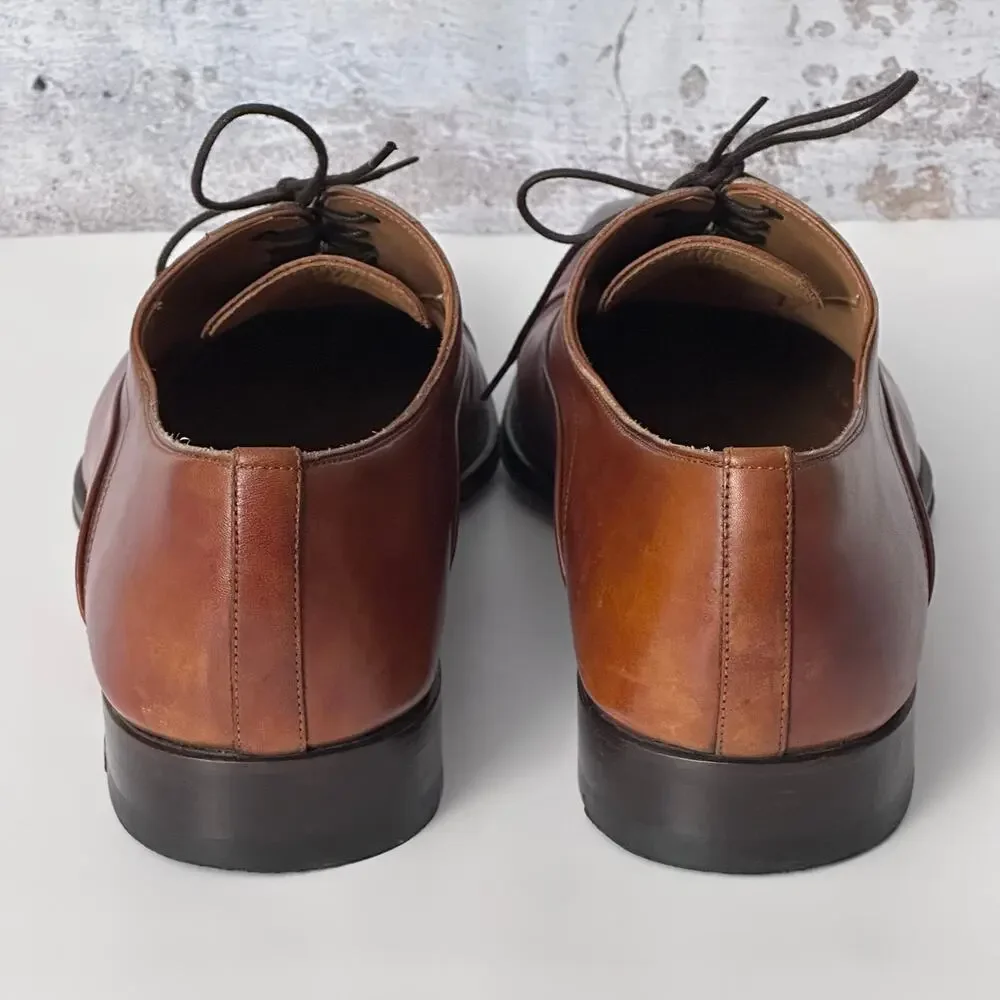 MAGNANNI Cap Toe Oxford - Cognac (Brown)